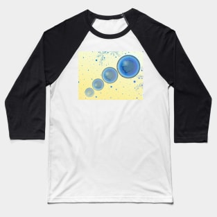 Blue planets digital art Baseball T-Shirt